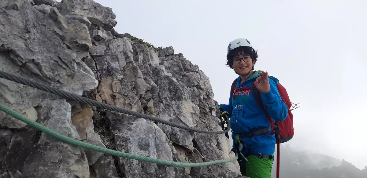 Geführte Jugend-Touren auf Klettersteigen rund um Innsbruck